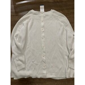 NWT Mersea & Co. The Camden Traveler Sweater - White‎ - One Size